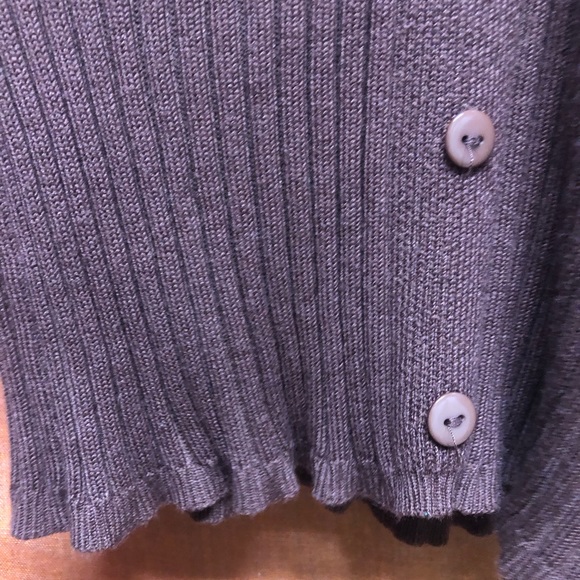 All the way down button polo dress with accent stripes - Picture 7 of 7